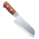 emoji de faca de cozinha icon
