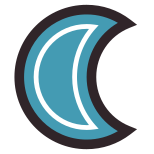 Símbolo de la luna icon