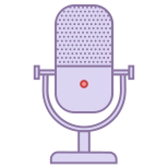 Blocca microfono icon