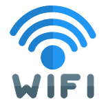 Free wireless internet facility for tourist at hotel icon