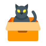 Кот в коробке icon