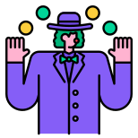 Clown icon