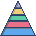 Pyramid Graphic icon