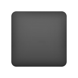 schwarzes-großes-quadratisches-Emoji icon