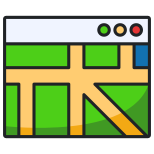 Online Map icon