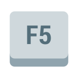 tecla f5 icon