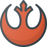 externa-Rebel-Alliance-geek-esos-iconos-color-lineal-esos-iconos icon