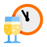 New Year's Eve icon