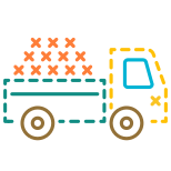 Truck With Vegetables icon