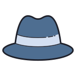 cappello da detective icon