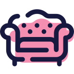 Sofa With Buttons icon