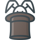 Rabbit in Hat icon