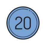 20-원-c icon