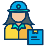 Delivery Woman icon