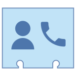 Contatto telefonico icon