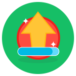 Aufleveln icon