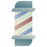 Friseur Zeichen icon