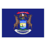 Флаг штата Мичиган icon