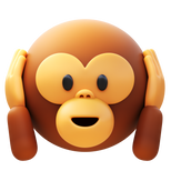 악한 원숭이는 듣지 않는다 icon