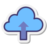 Carica su Cloud icon