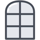 ventana de la habitación icon