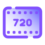 HD 720p icon