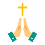 prière chrétienne icon