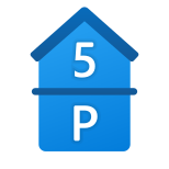Parking and 5th Floor icon
