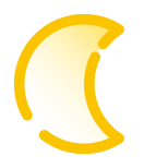 Símbolo da lua icon