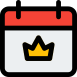 Crown Calendar icon