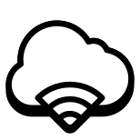 Беспроводной доступ к облаку icon