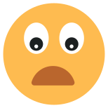 astonished emoji icon