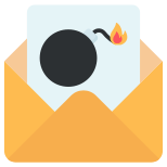 mail bomb icon