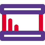 Drum with large single size with loud large sound icon