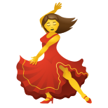 ragazza danzante icon