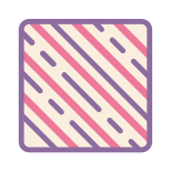 Modèle de canne de bonbon icon