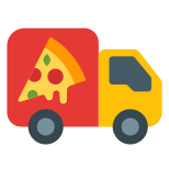 delivery de pizza icon