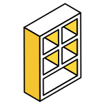 Shelves icon