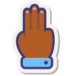 Three Fingers Skin Type 3 icon