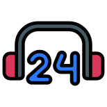 24/7 Customer Support icon