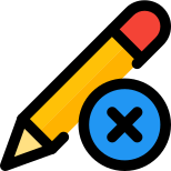 Delete digital pencil from device list layout icon