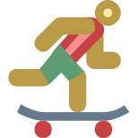 Skateboardfahren icon