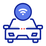autonomous car icon