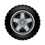 emoji della ruota icon