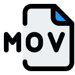 A MOV file is a movie file saved in the QuickTime File Format icon