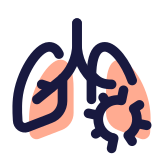 malattia polmonare icon