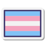 Transgender-Flagge icon
