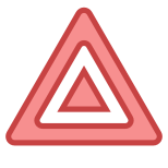 Lampeggiatore di avvertimento di pericolo icon