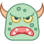 괴물 얼굴 icon