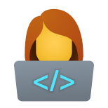 개발자-여성 icon